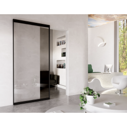 Steel glass sliding door...