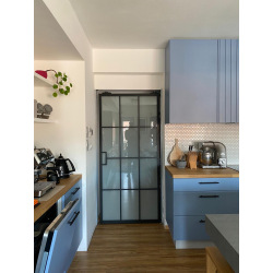 Steel sliding door for...